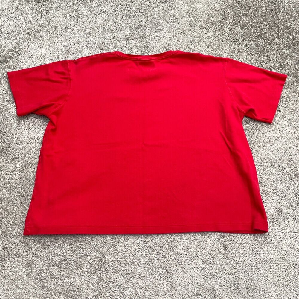 Westbound Basic Essential TShirt Womens XL Red Crew Neck Short Sleeve Casual Tee
